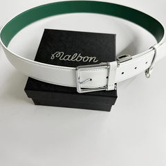 Men's Leather Cowhide Belt Classic Casual Adjustable Belt