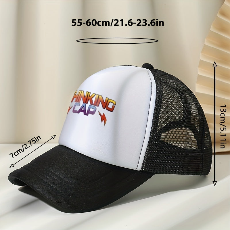 Summer Mesh Breathable Trucker Hat Baseball Cap Outdoor Sun Hat