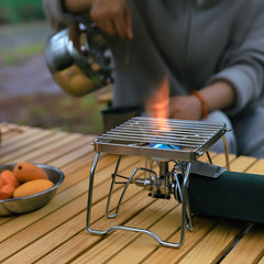 Portable Folding Stainless Steel BBQ Grill for Picnic Camping Hiking