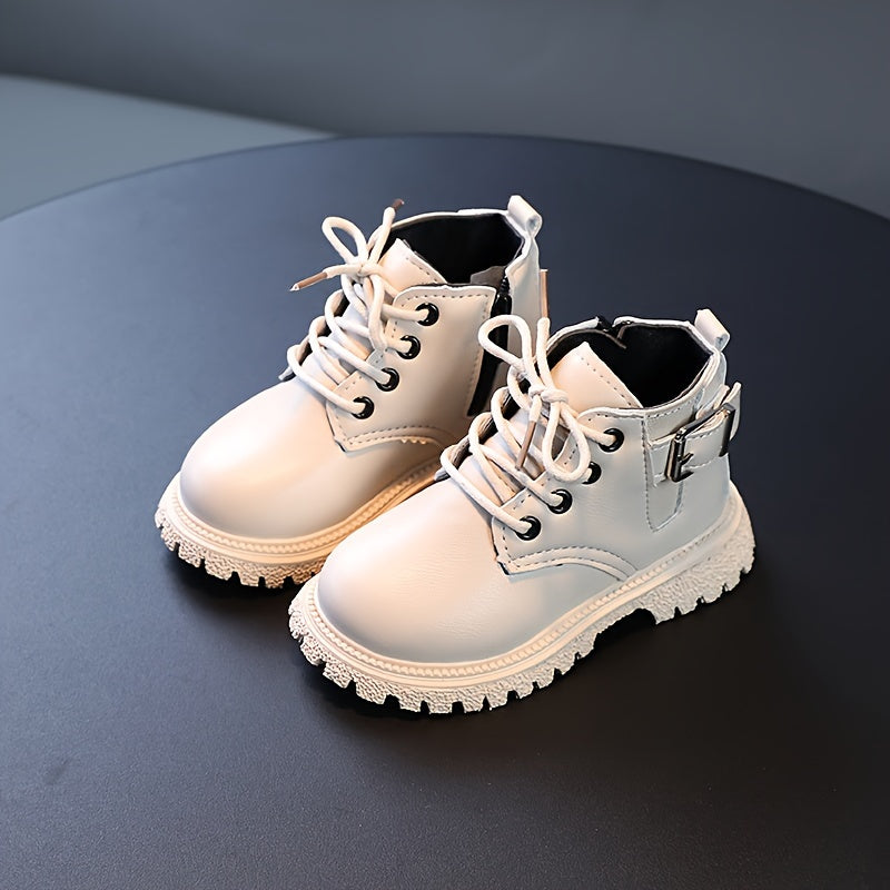 Girls Non Slip Zipper Boots for Indoor Outdoor Travel