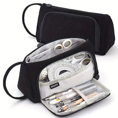 Canvas Pencil Bag for Middle School Students