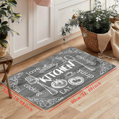 Anti Fatigue Kitchen Mat Absorbent Bath Mat & Entrance Doormat