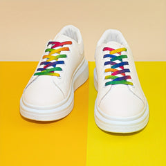 Women's Platform Skate Shoes Lace Up Sports Walking Sneakers