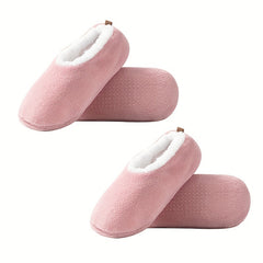 Plush Lined Ankle Socks Soft & Warm Low Cut Socks Women's Stockings
