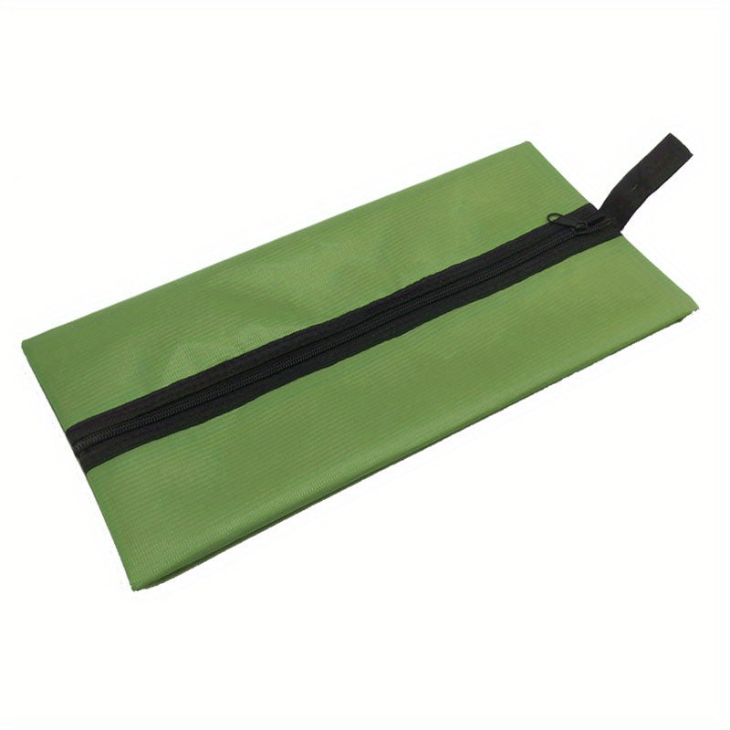 Minimalist Zipper Storage Pouch Lightweight Solid Bag for Travel