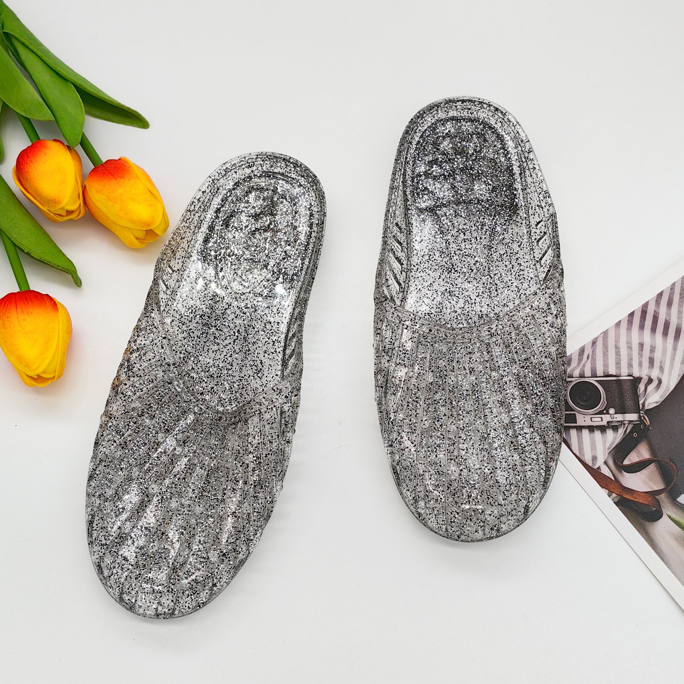 Women's Stylish Hollow Out Slides Outdoor Shoes