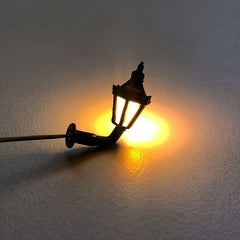 1pc Luminous Street Light Model for Building Model Sand Table Material
