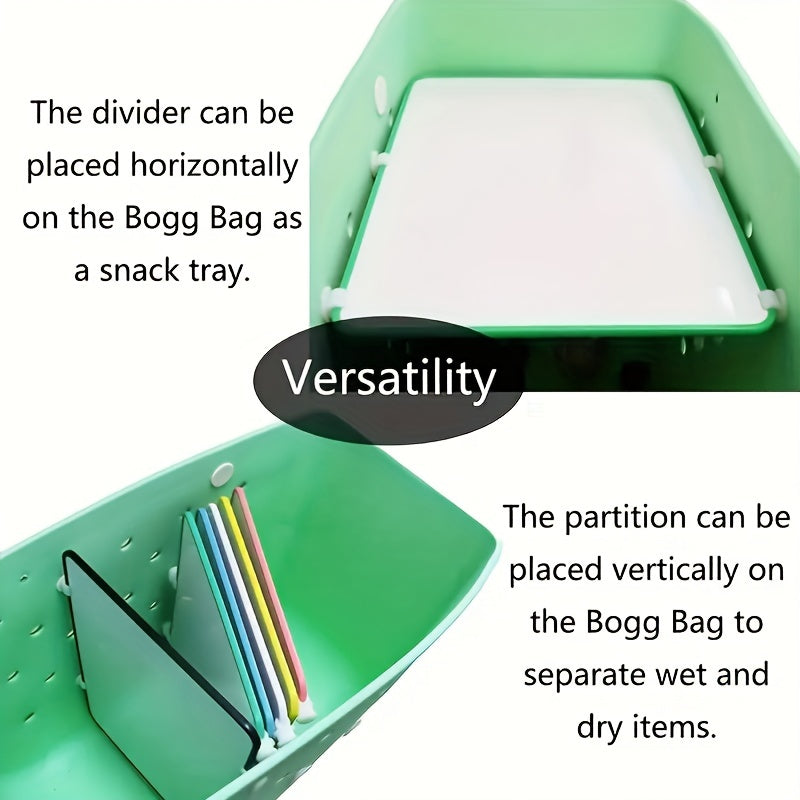 Divider Tray For Beach Bag Insert Accessories Tote Bags Snack Space Saver