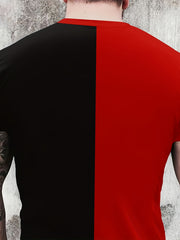 Ethnic Style Men's 2-Piece Outfits Short Sleeve T-shirt And Drawstring Pants