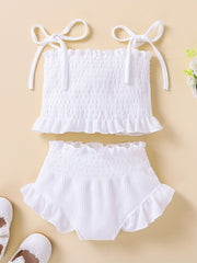 Baby Girls Camisole Top & Shorts Set