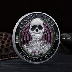 Skull Pirates Halloween Challenge Coin Unique Souvenir for Christmas