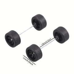1/64 Diecast Drift Racing Car Model Accessory Set For Hotwheel - 6 Colors