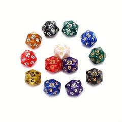 Durable Acrylic D20 Dice for Board Game