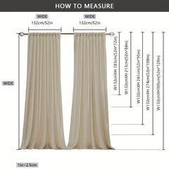 Flannelette Blackout Curtain French Velvet Bedroom Study Soundproof Curtain