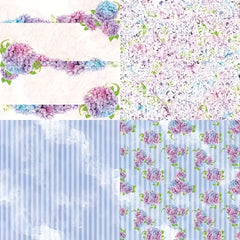 6" Single Sided Pattern Paper for DIY Album Scrapbook - LOVE Theme
