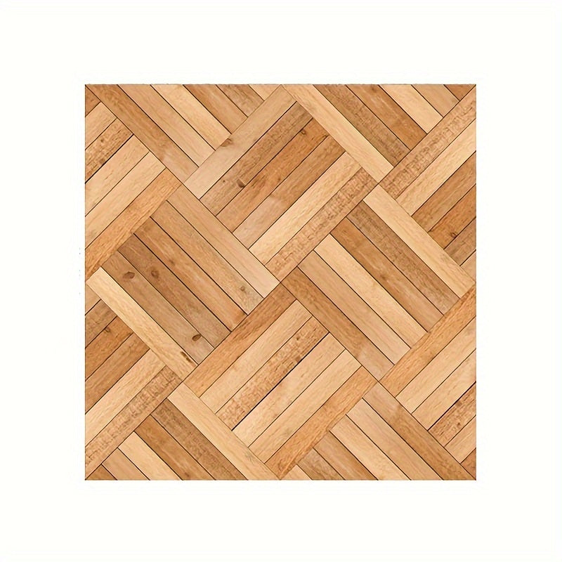 1/12 Dollhouse Grain Floor Wallpaper Tiles Sticker