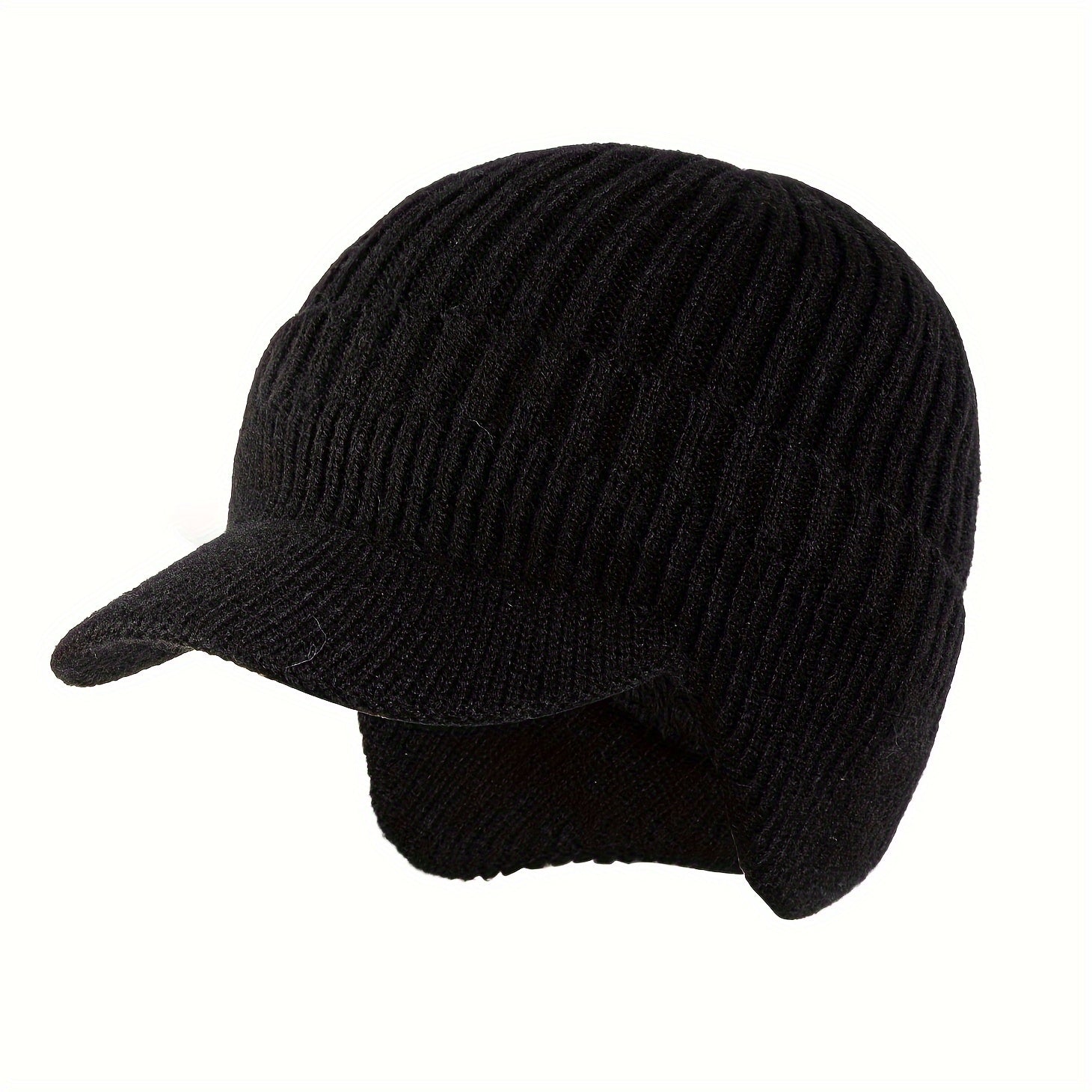 Men's Knitted Cap Winter Outdoor Windproof Ear Protection Warm Hat