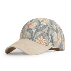 Flower Print Casual Baseball Lightweight Breathable Dad Hat