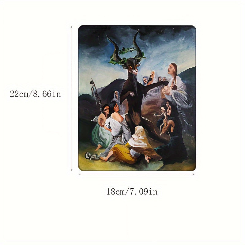 Hand-painted Character Mouse Pad for Office Game Computer