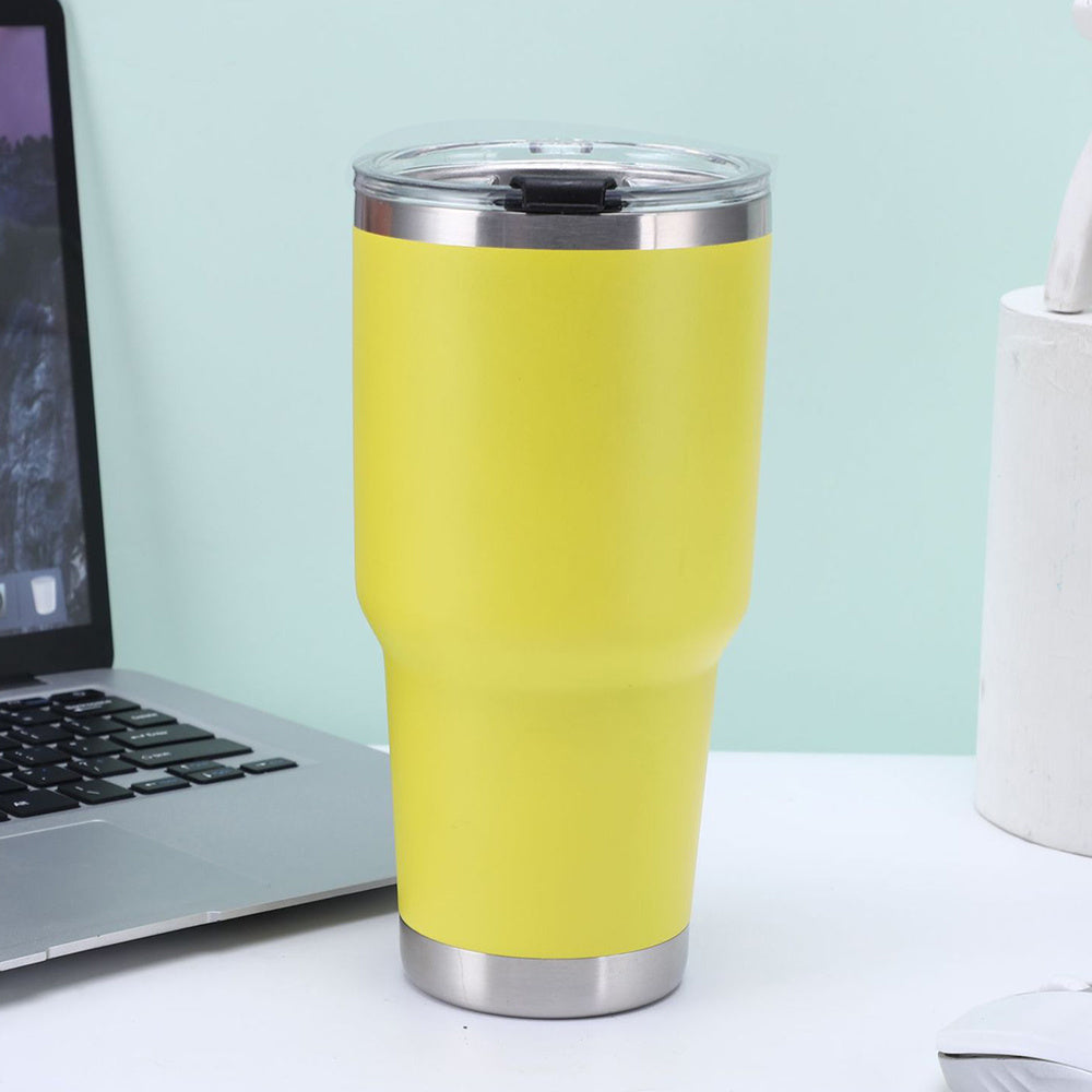 30oz Stainless Steel Vacuum Tumbler with Lid