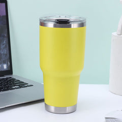 30oz Stainless Steel Vacuum Tumbler with Lid