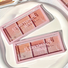 Shimmer Blush Natural Brightening Pearly Blush Radiant Face Cosmetics