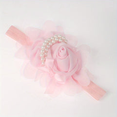 Pearl Flower Headband for Baby Girls