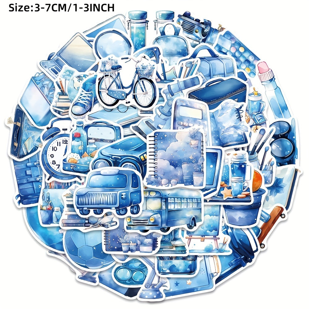 50pcs Graffiti Stickers for Laptops Helmets DIY Decorative Journal