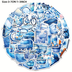 50pcs Graffiti Stickers for Laptops Helmets DIY Decorative Journal