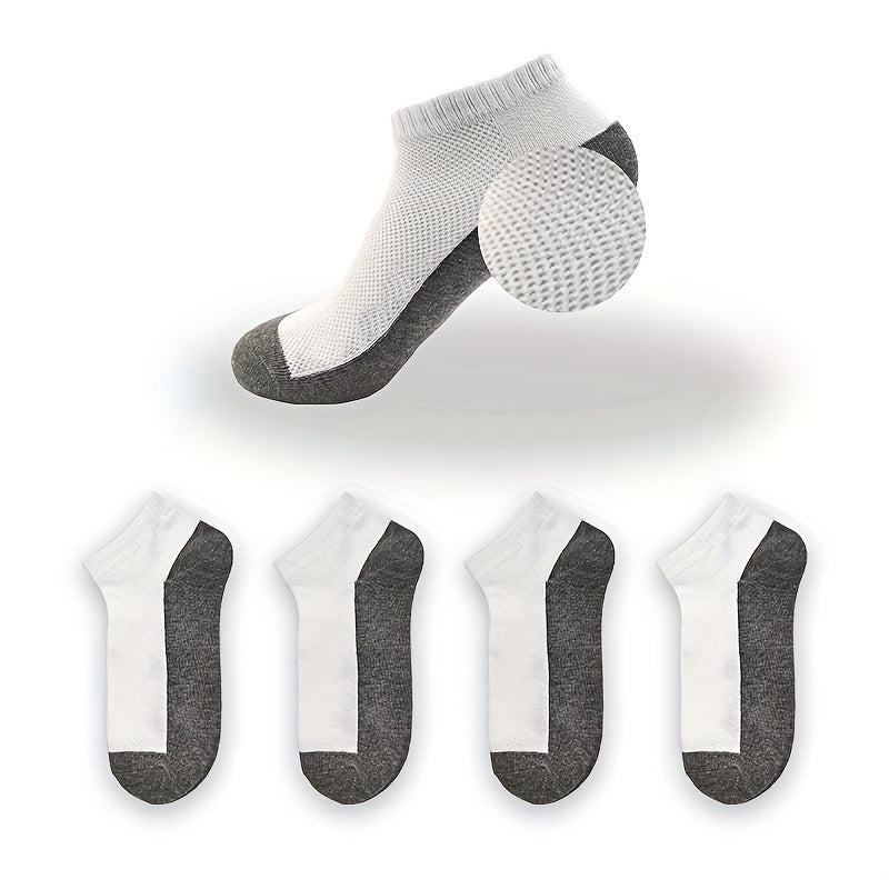 10 Pairs Kids Cotton Ankle Socks for Spring/Autumn Boys Girls 3-15 Years