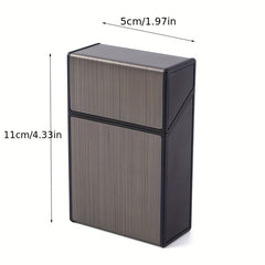 Square Cigarette Box Holder Case for Men