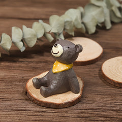 Zakka Starry Sky Resin Animal Ornaments