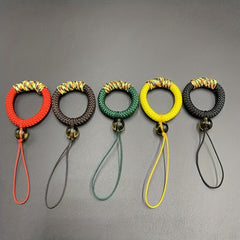Cell Phone Ring Buckle Short Mobile Phone Case Lanyard Creative Keychain