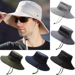 Mesh Breathable Fishing Hat Sunscreen Boonie Hat