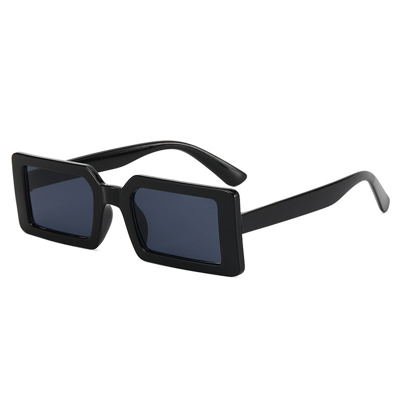 90s Vintage Square Sunglasses Small Lens