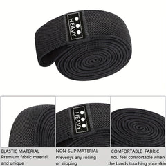3pcs Resistance Band Set for Squatting Yoga Elastic Tension Rope