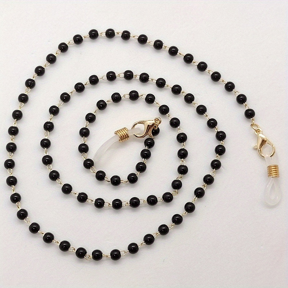 Beaded Glasses Chain Eyeglasses Lanyard Strap Casual Retainer
