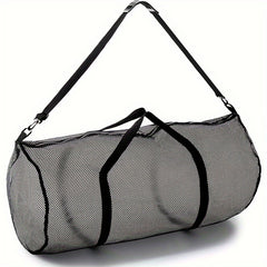 Large Mesh Beach Tote Bag Heavy Duty Football Storage Washable Travel Bag