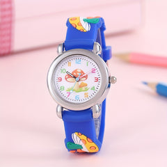 Cartoon Mushroom Quartz Watch for Kids