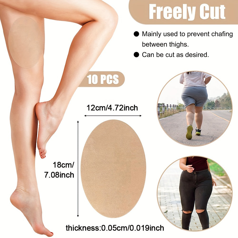 12PCS Anti Chafing Tape Patches Breathable Self Adhesive Thigh Rub Protection