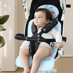 Baby Stroller Mat, Cooling and Non-sticky, Universal Stroller Fit, 0-3 Years