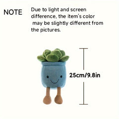 Potted Succulent Plush Toy Soft Gift