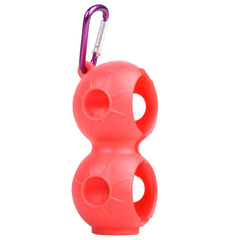Silicone Golf Ball Holder for 2 Balls