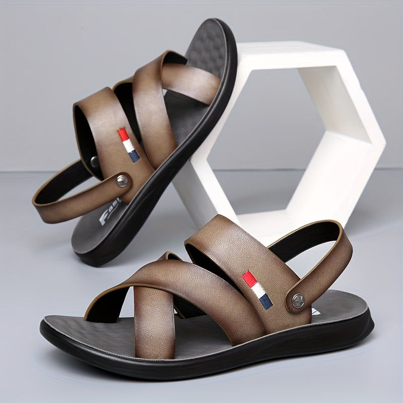 Men's Minimalist Non Slip Sandals Quick Drying Comfy Beach Shoes