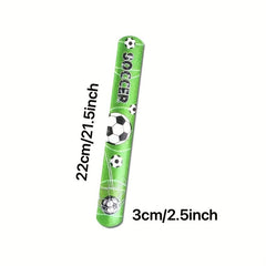 Football PVC Pat Ring Print Wristband Toy For Kids