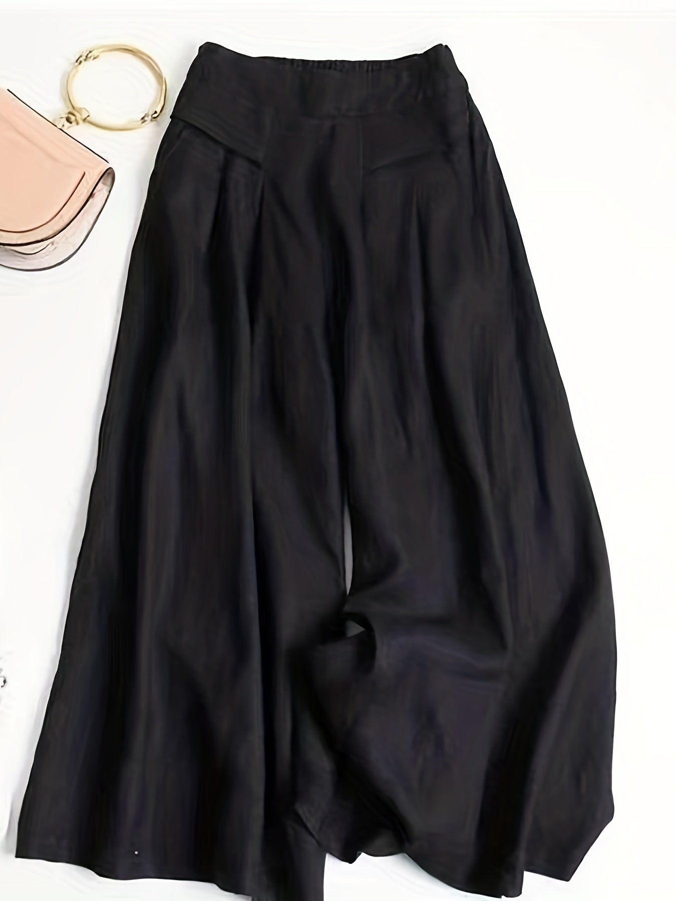 Elastic Waist Loose Pants for Spring & Summer Women