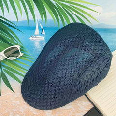 Mesh Hole Sun Hat Forward Cap for Adult
