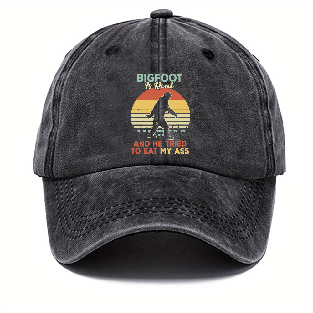Adjustable Baseball Cap Printed Sun Protection Hat