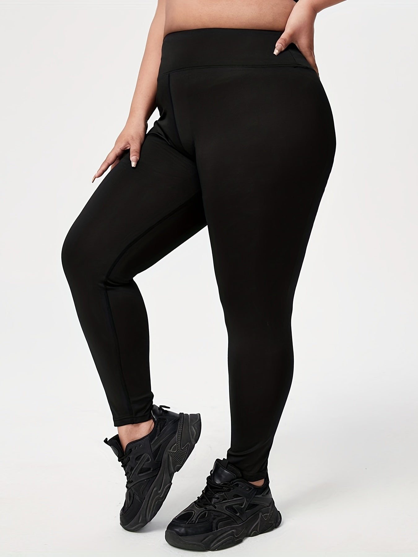 Basic Sports Leggings - High Stretch Skinny Leggings