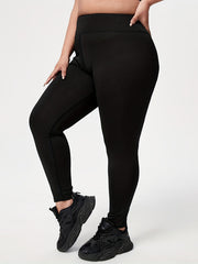 Basic Sports Leggings - High Stretch Skinny Leggings